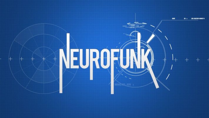 Neurofunk drum and bass music